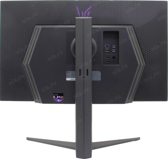 27" ЖК монитор LG UltraGear 27GR93U-B с поворотом экрана (LCD, 3840x2160, HDMI,  DP, USB3.0 Hub)