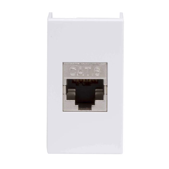 Розетка DKC 45068, Viva, RJ-45 кат.6, экранированная, белая