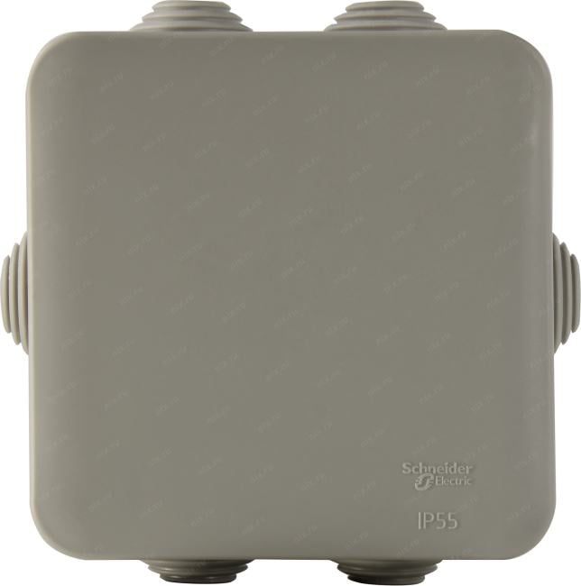 Коробка распределительная Schneider Electric IMT35092, 85x85x40 мм, IP55, серая