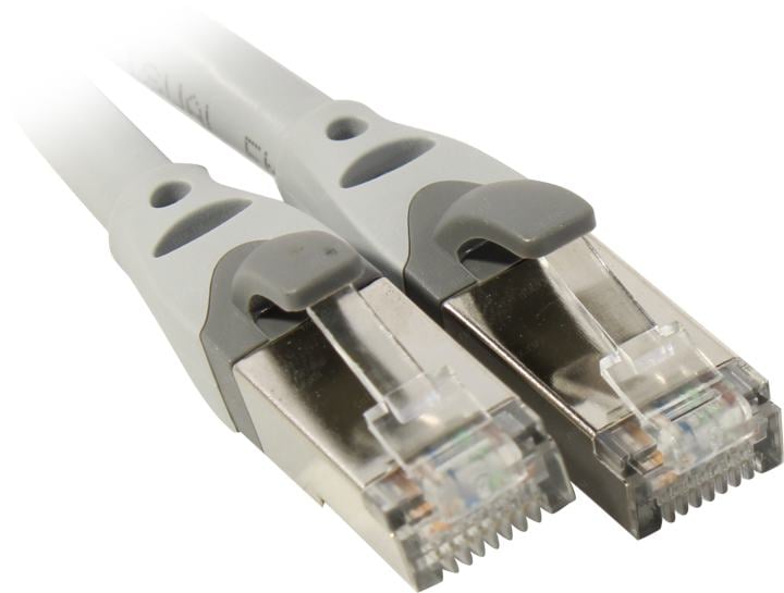 Патч-корд Vention прямой SFTP cat.6A, RJ45 – 2м. Серый