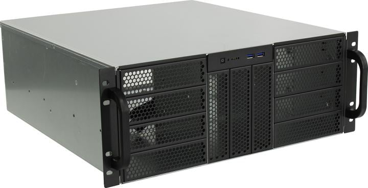 Корпус серверный Procase RE411-D11H0-C-48, 4U, 11×5.25", CEB