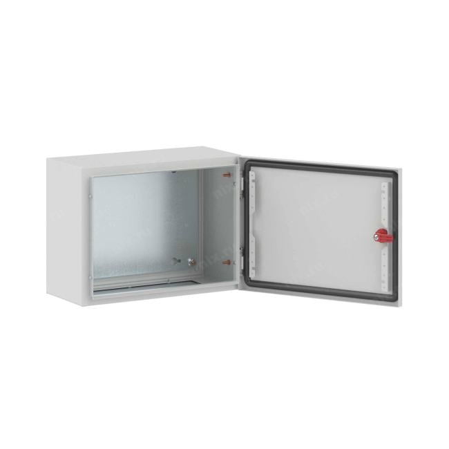 Шкаф навесной DKC R5ST0342 серия ST, с глухой дверью, 300 х 400 х 200мм, IP66, с  монтажной  панелью,  "RAM Block"