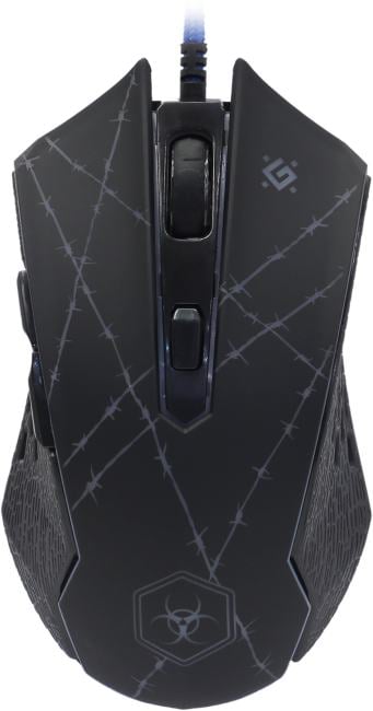 Defender Forced Gaming Mouse <GM-020L> (RTL)  USB 6btn+Roll <52020>