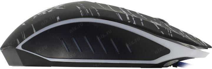 Defender Dark Agent Gaming Mouse <GM-590L> (RTL) USB  6btn+Roll  <52590>
