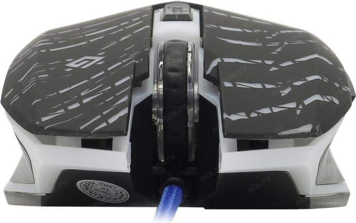 Defender Dark Agent Gaming Mouse <GM-590L> (RTL) USB  6btn+Roll  <52590>