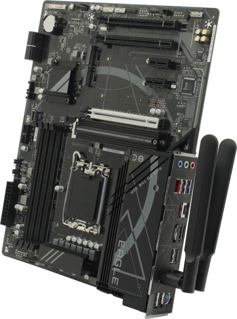 GIGABYTE Z790 EAGLE AX (RTL) LGA1700 <Z790> 3xPCI-E HDMI+DP 2.5GbLAN+WiFi SATA  RAID ATX 4DDR5