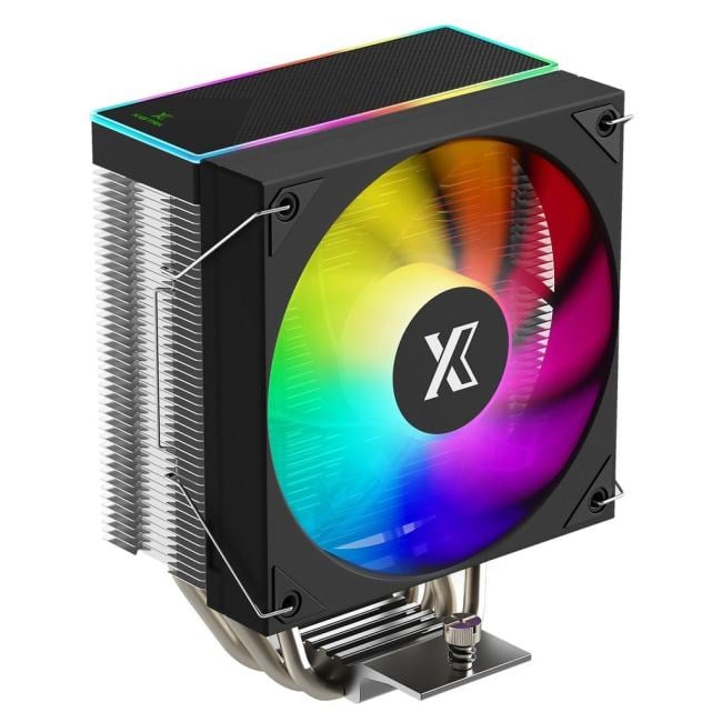 XASTRA <AR400-XXAFPX-GL> AR400 ARGB (4пин,  115x/1200/1700/1851/AM5/AM4,  31.6дБ,800-1800об/мин,Al+тепл.трубки)