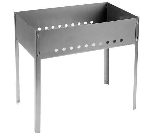 Мангал GRINDA 427782 "BARBECUE", 0.8мм, 500×300×500мм