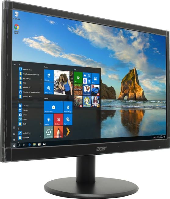 Монитор Acer 18.5" EB192QBbi черный TN+film LED 5ms 16:9 HDMI матовая 200cd 90гр/65гр 1366x768 60Hz VGA HD 2.1кг