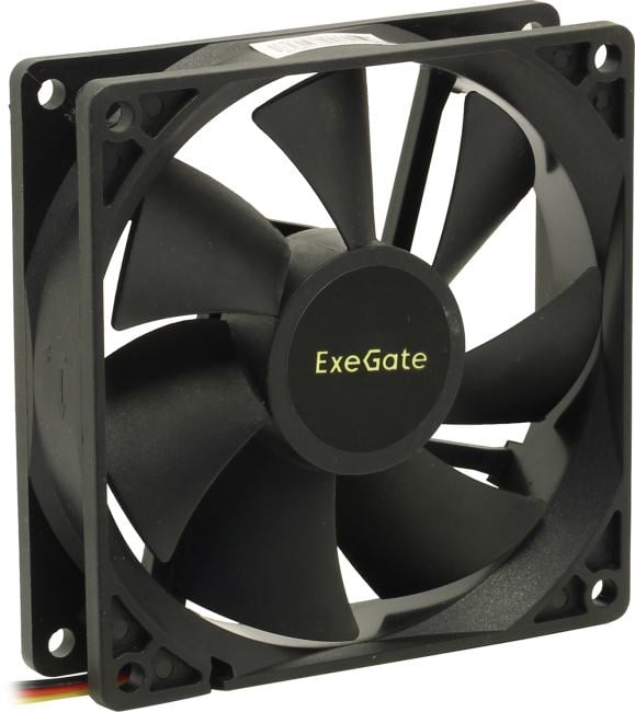 Вентилятор ExeGate EX09225S3P, 92x92x25 мм, Sleeve bearing (подшипник скольжения), 3pin, 1800RPM, 23dBA