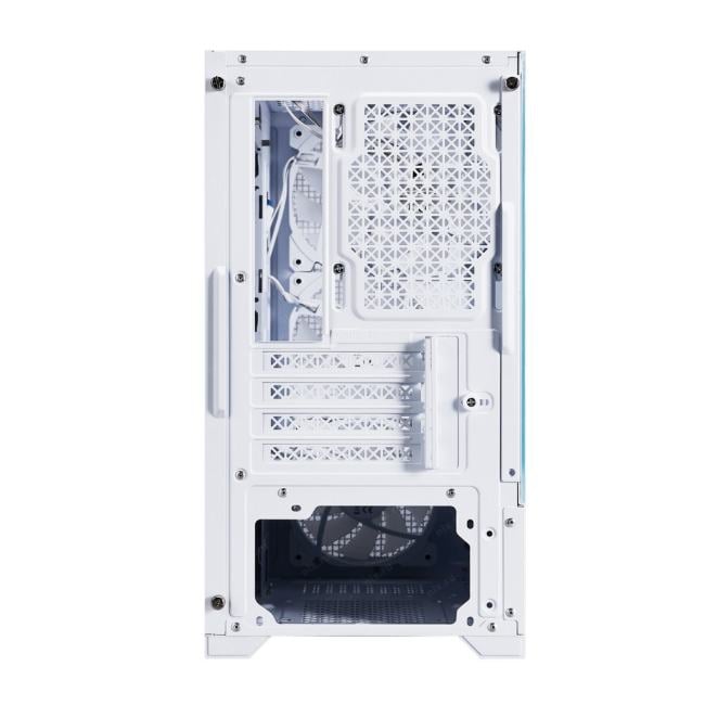 Корпус 1STPLAYER GO2, mATX, Mini-Tower, белый, без БП (Go2-WH-4F7-W)