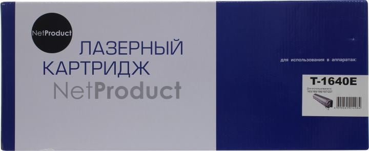 Тонер-картридж NetProduct (N-T-1640E) для Toshiba e-Studio 163/165/166/167, туба, 24K