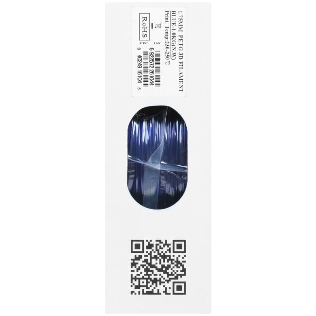 Катушка PETG-пластика ESUN 1.75 мм  1кг., синяя (PETG175U1)