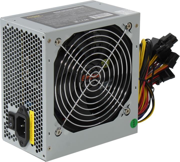 Блок питания ExeGate UNS450+кабель 220V <ES261568RUS-PC>  450W ATX (24+4+6/8пин)