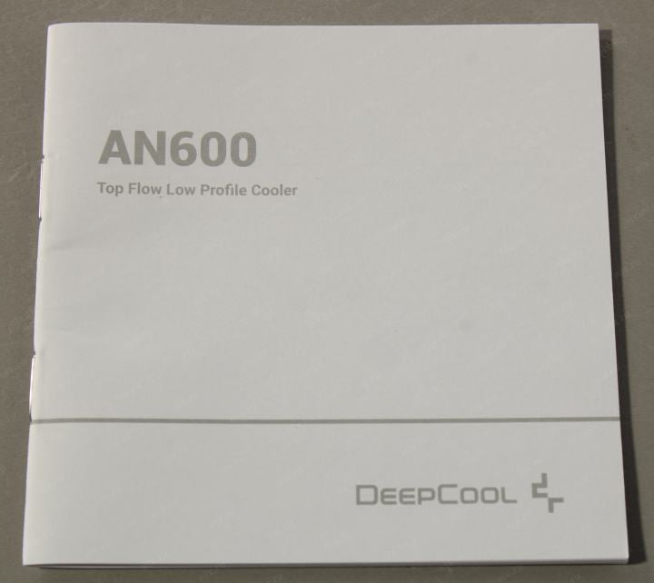 Deepcool <R-AN600-BKNNMN-G> AN600 (4пин, 115x/1200/1700/AM4/AM5,  24.2дБ, 500-1850об/мин, Al+тепл.трубки)