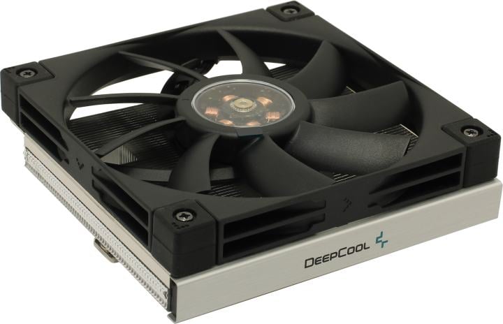 Deepcool <R-AN600-BKNNMN-G> AN600 (4пин, 115x/1200/1700/AM4/AM5,  24.2дБ, 500-1850об/мин, Al+тепл.трубки)