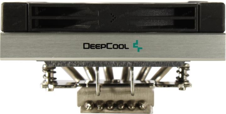 Deepcool <R-AN600-BKNNMN-G> AN600 (4пин, 115x/1200/1700/AM4/AM5,  24.2дБ, 500-1850об/мин, Al+тепл.трубки)