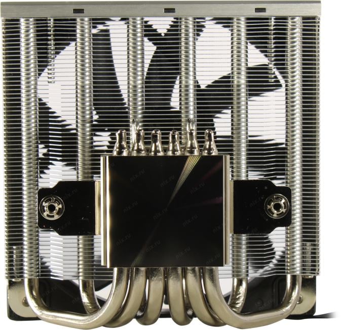Deepcool <R-AN600-BKNNMN-G> AN600 (4пин, 115x/1200/1700/AM4/AM5,  24.2дБ, 500-1850об/мин, Al+тепл.трубки)
