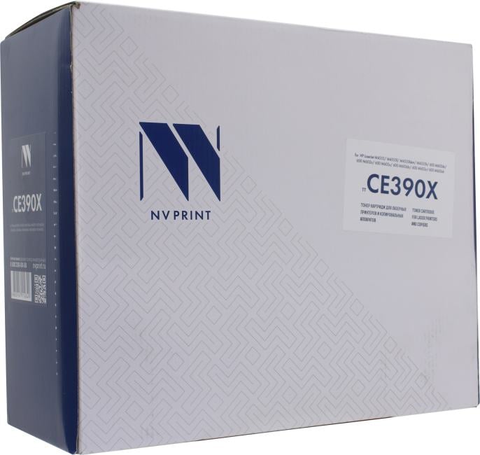 Картридж NV-Print аналог CE390X Black для HP  LaserJet Enterprise M4555mfp/601/602/603