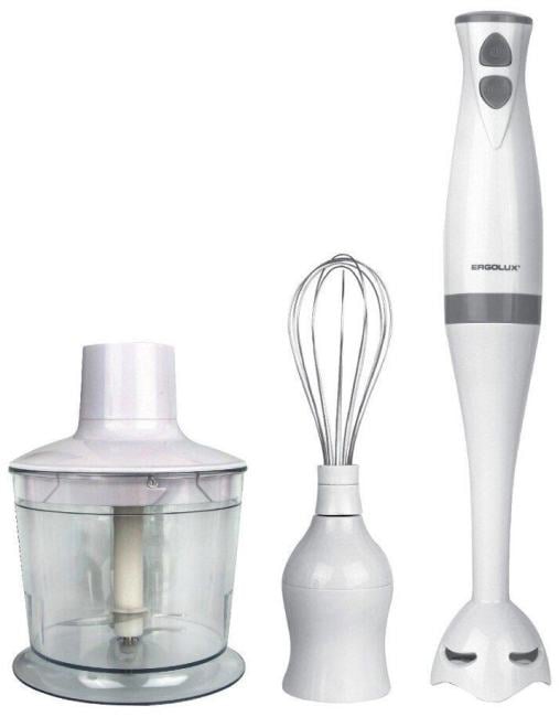 Блендер Ergolux ELX-BS01-C31, 500Вт, измельчитель, венчик