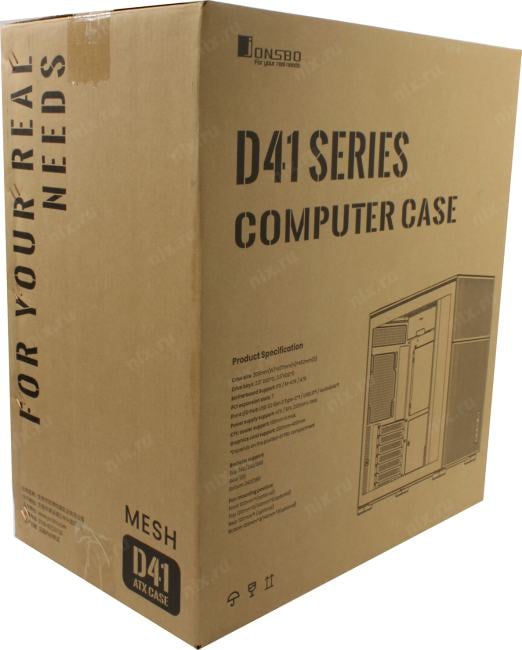 Miditower JONSBO <D41 MESH White>  ATX без БП