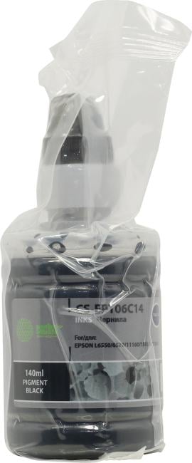 Чернила Cactus CS-EPT06C14 Black  для  Epson  L6550/6570/11160/15150/15160 (140мл)
