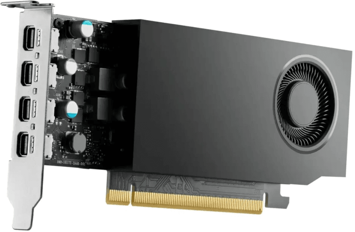Видеокарта PCIE RTX A400 4GB  GDDR6  BOX  900-5G172-2560-000 NVIDIA