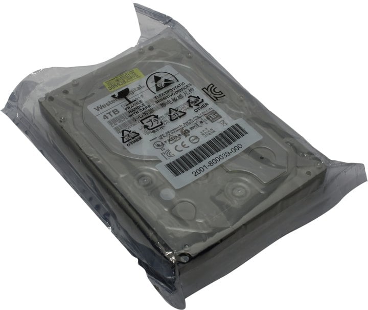 Western Digital Жесткий диск серверный WD Ultrastar DC HC310 HUS726T4TAL5204 4TB 3.5" SAS 12Gb/s, 7200rpm, 256MB, 0B36048, 512e, Bulk