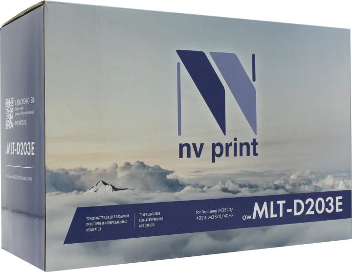 Картридж NVPrint MLT-D203E LS-203E для Samsung SL-M3820D/M4020ND/M3870FD (10000p) с чипо