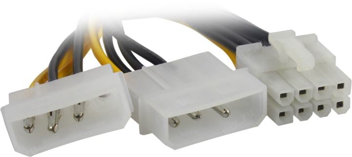 Разветвитель питания Cablexpert CC-PSU-81, 2×Molex → PCI-E 8pin