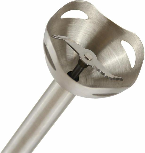 Блендер погружной Willmark WHB-1250PS (500Вт,рег.скор,турбо режим,Soft touch, измельчитель,бордовый)