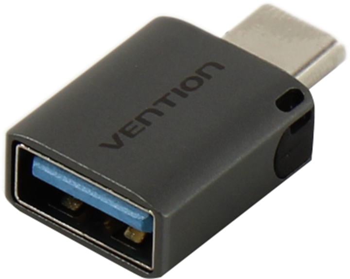 Переходник Vention CDQH0, Type-C→USB-A, OTG, 3A
