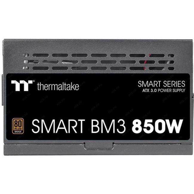 Блок питания Thermaltake <PS-SPD-0850MNFABE-3>  Smart  BM3  850W (24+4x4+16+4x6/8пин)