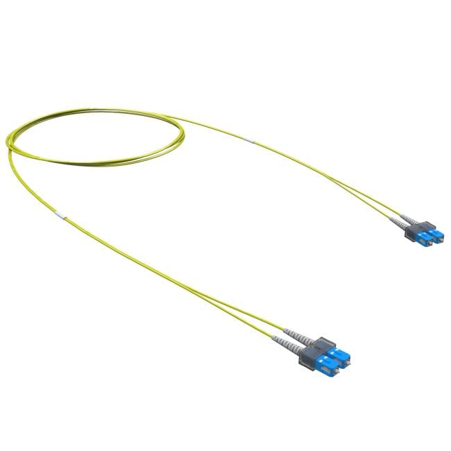Патч-корд волоконно-оптический DKC RNPC9DCUCU3 Duplex SC/UPC-SC/UPC, 9/125 (OS2), 3 м,  "RAM  telecom"