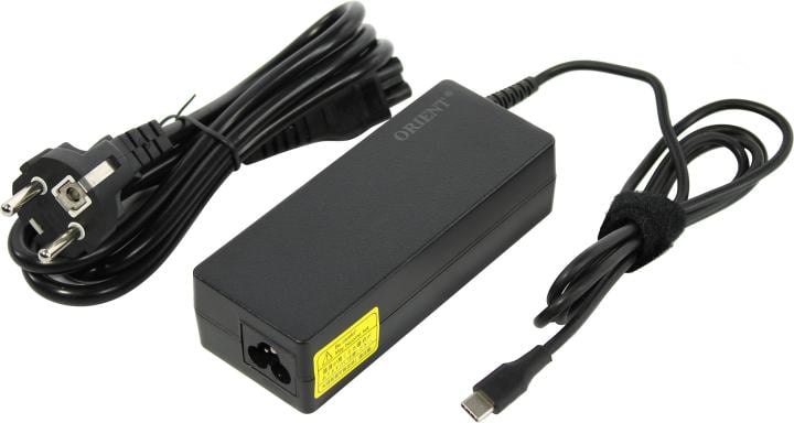 Зарядное устройство ORIENT PU-C87W, 87Вт, QC 3.0+PD, Type-C