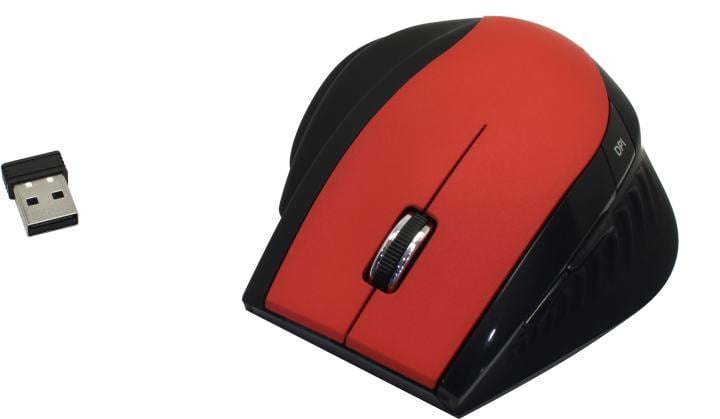 Мышь SMARTBUY SBM-613AG-R/K красный(Мышь беспроводная Smartbuy 613AG Red/Black (SBM-613AG-RK))