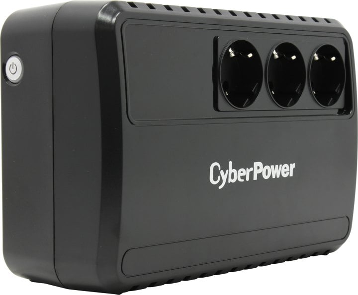 ИБП CyberPower BU600E, 600ВА/360Вт, линейно-интерактивный, 3xSchuko