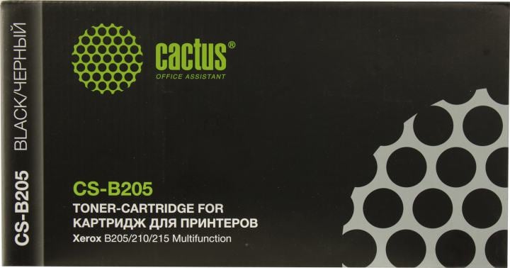 Картридж Cactus CS-B205 Black  для Xerox B205/210/215