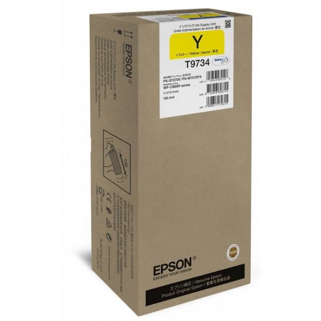 Картридж Epson <C13T973400>  Yellow для PX-S7070X/PX-M7070FX/WF-C869R