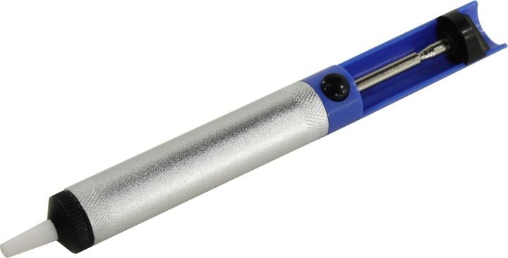 REXANT 12-0202 вакуумный экстрактор припоя (оловоотсос) металл/пластик п/ос
