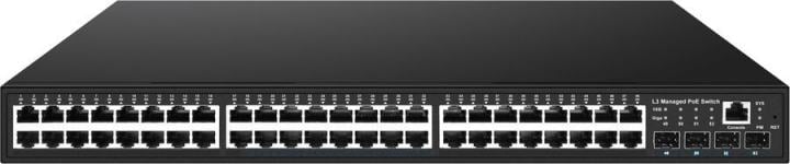Коммутатор Osnovo SW-48G4X-2L (L3) 48x1Гбит/с  4SFP+  48PoE  800W управляемый