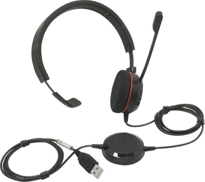 Гарнитура Jabra EVOLVE 20 MS Mono (USB, с  регулятором громкости) <4993-823-109>