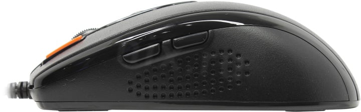 A4Tech Game Laser Mouse <XL-750BK-Black> (3600dpi)  (RTL) USB 7btn+Roll