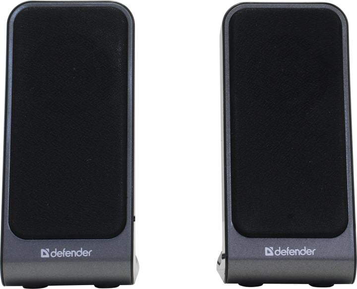 Колонки Defender 65220, 2.0, 6 Вт, USB, черный