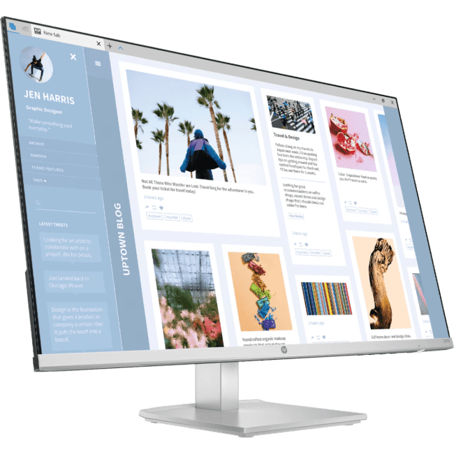 94C51AA  HP Series 5 27 inch - 527sh Monitor 1920x1080 FHD, 16:9, IPS, 300 cd/m2, 5 ms,  2xHDMI, VGA, 100 Hz,  Tilt,  HAS