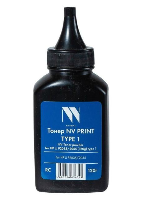 NV-HPLJP2035(120G)TYPE1 Тонер NVP HP P2035/2055 (CE505A / CE505X)  (120г) для HP