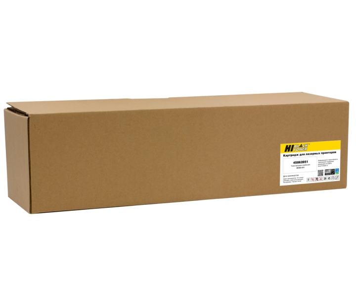 Тонер-картридж Hi-Black (HB-45862851) для OKI MC853/873, Восстановленный,  C,  7,3К