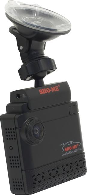 Видеорегистратор Sho-Me Combo MINI WIFI Pro, 2304x1296, 2.31", GPS/ГЛОНАСС, Wi-Fi, G-сенсор, датчик движения, GPS-информатор