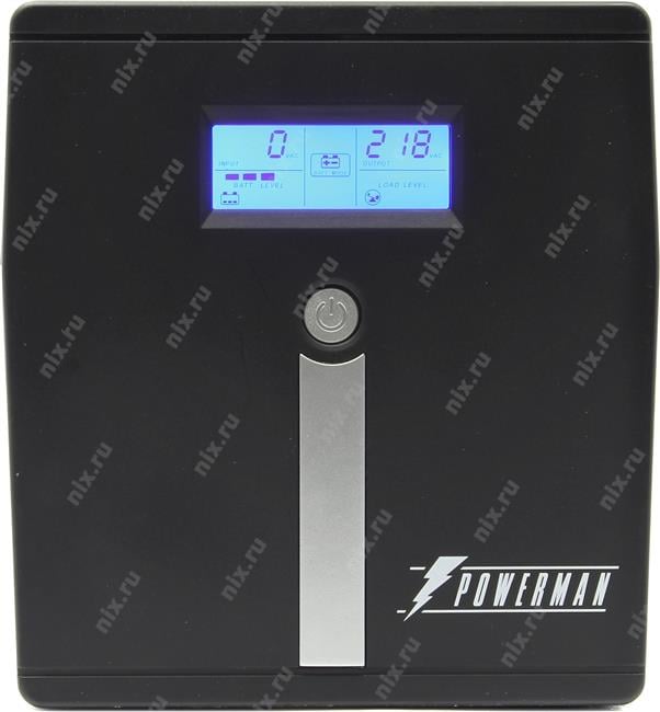 UPS 1000VA PowerMAN Smart  Sine  1000,  LCD, USB