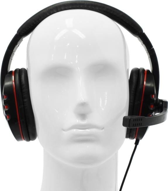 Наушники с микрофоном Defender Warhead G-160 (шнур 2.5м, с регулятором  громкости)  <64113>